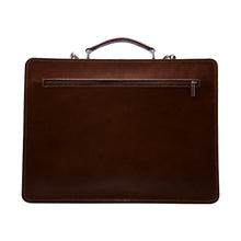 Load image into Gallery viewer, product shot of a leather briefcase, Pelletteria Italiana