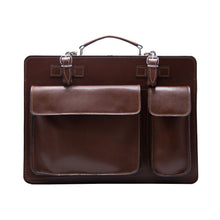 Load image into Gallery viewer, pelletteria italiana leather briefcase for men, made in Florence
